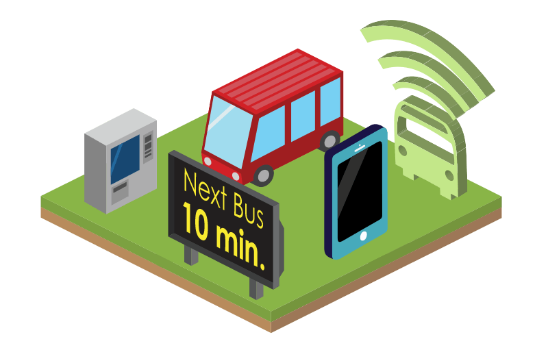 Smart Transit Graphic
