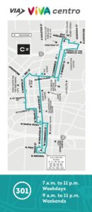 VIVA Centro Map