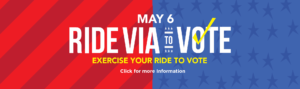 Ride VIA to Vote