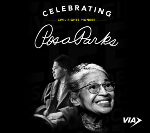 Image of Rosa Parks Celebration newsroom graphic