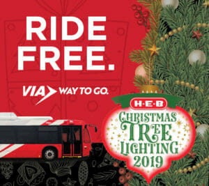 Image of Free Rides to Light of the Tree newsroom graphic