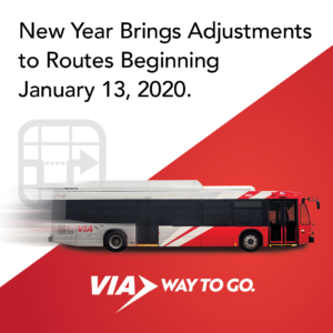 Image of January Service Changes