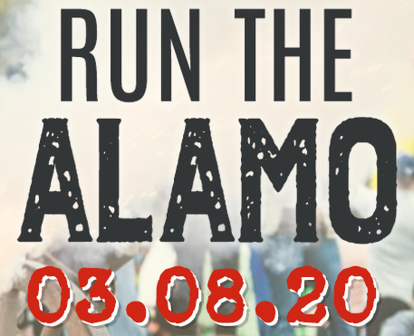Image: Run the Alamo Marathon Logo