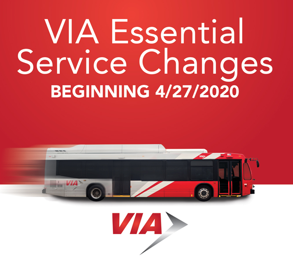 IMAGE: Service Changes April 27, 2020