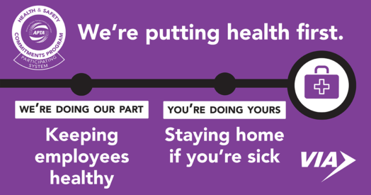 Image: Safety - We're putting health first