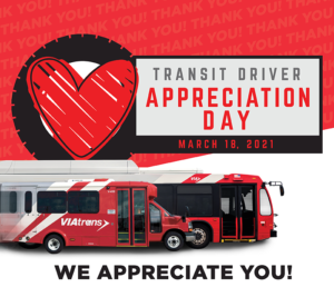Graphic: Transit Driver Appreciation Day