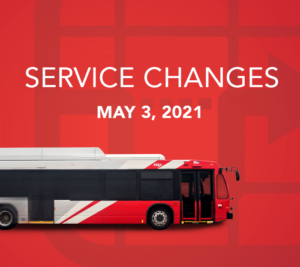 Image: May 2021 Service Changes