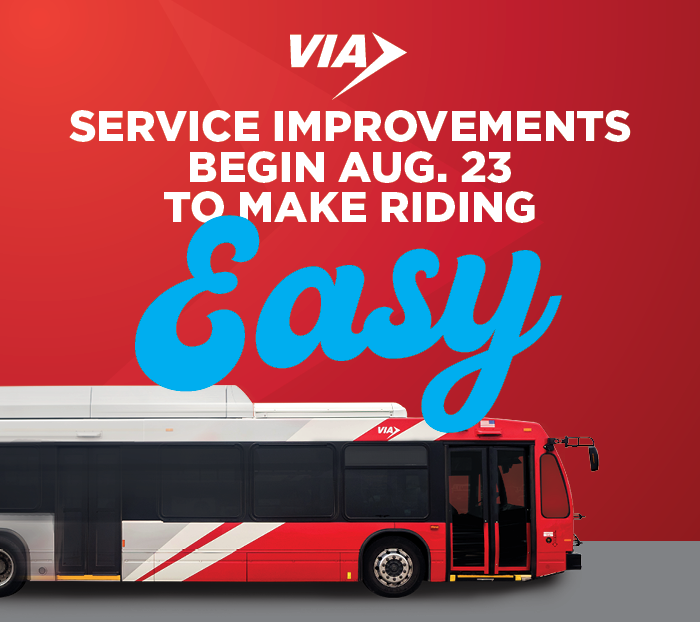 Graphic: Service Improvements Begin August 23