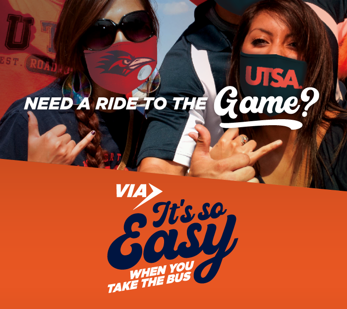 Image: VIA Service to UTSA Football