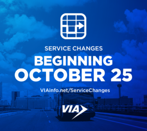 Image: Service Changes Begin Oct. 25