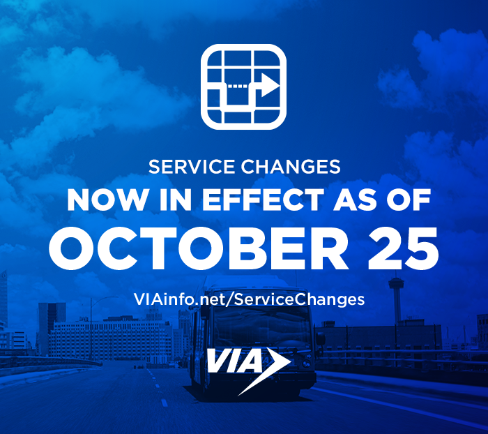 Image: Service Changes Effected Oct 25, 2021