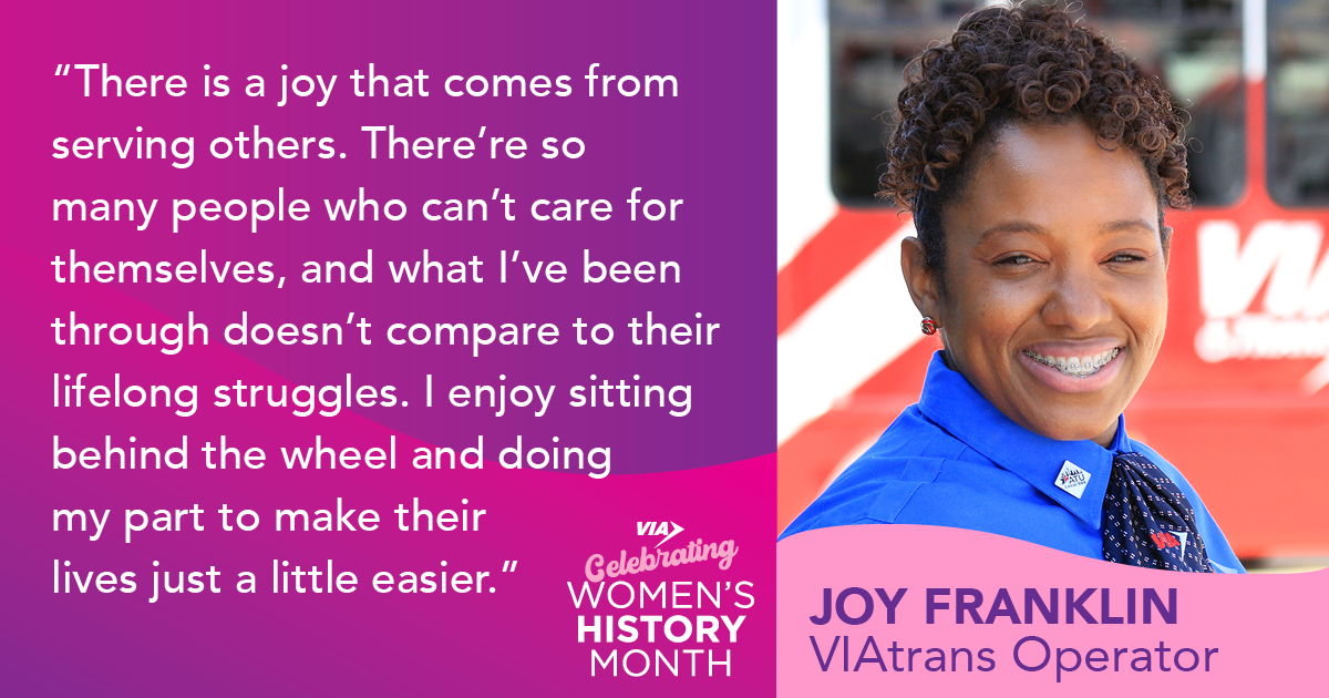 Image: Women's History Month: Joy Franklin