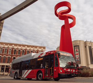 Image: VIA Bus Downtown San Antonio