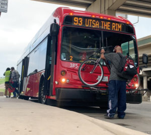 VIA Bus at University Park & Ride