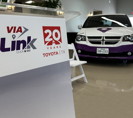 Toyota and VIA Link