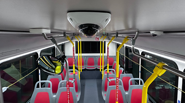 Electric bus - Cameras