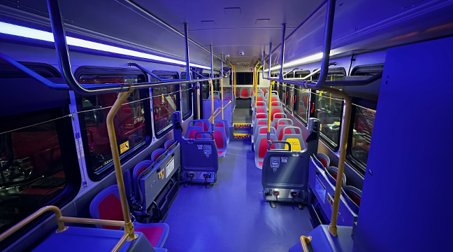 Electric Bus - lighting