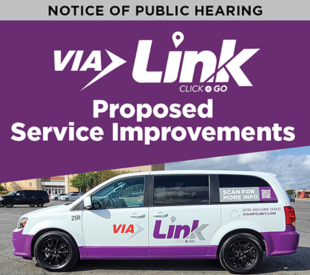 VIA Link Public Hearing