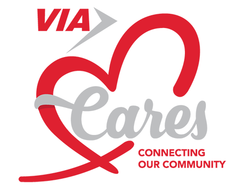 VIA Cares Logo