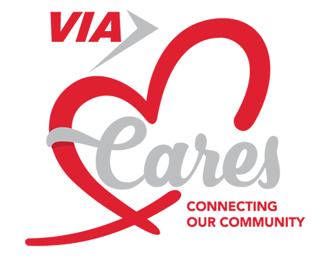 VIA Cares Logo