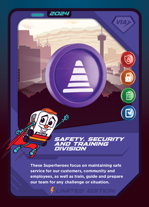 Trading Card - Safety Security and Training