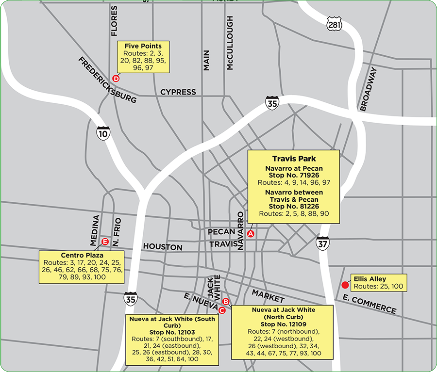 Reroute Bus Schedule Map