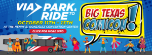 Big Texas Comicon - Park & Ride