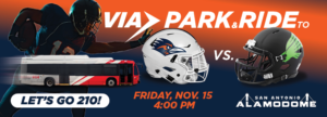 UTSA Football - Park & Ride