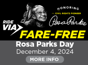Fare Free Rides for Rosa Parks Day