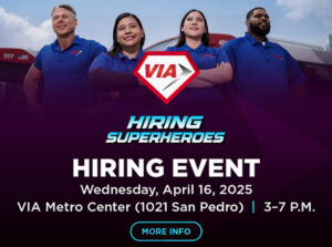 Hiring Superheroes - VIA Job Fair on April 16, 2025