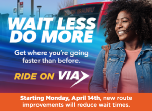 Wait Less, Do More Service Changes go into effect April 14, 2025