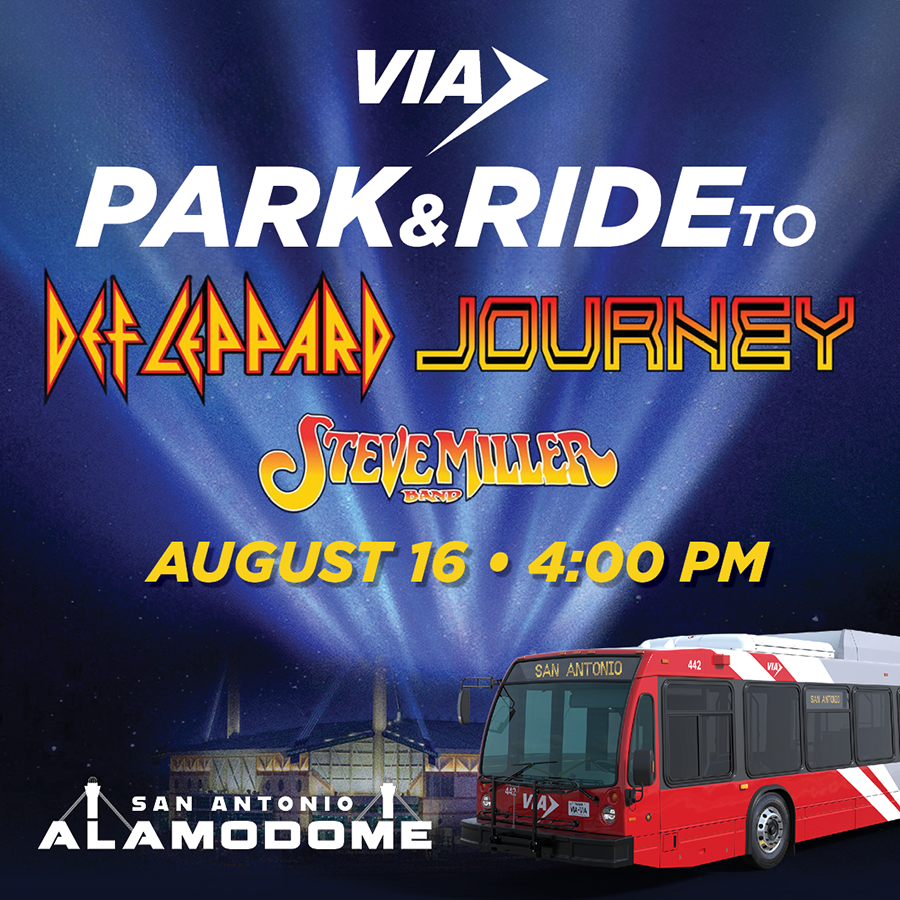 Park & Ride - Alamodome - Journey and Def Leppard concert