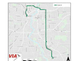 Route 20 Map - January 2026 Service Changes