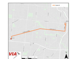 Route 68 Map - January 2026 Service Changes