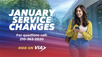 January Service Changes