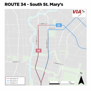 May 26 - Route 34 Map