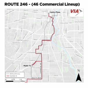 May 26 - Route 246 Map