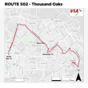May 26 - Route 502 Map