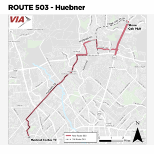 May 26 - Route 503 Map