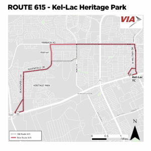 May 26 - Route 615 Map