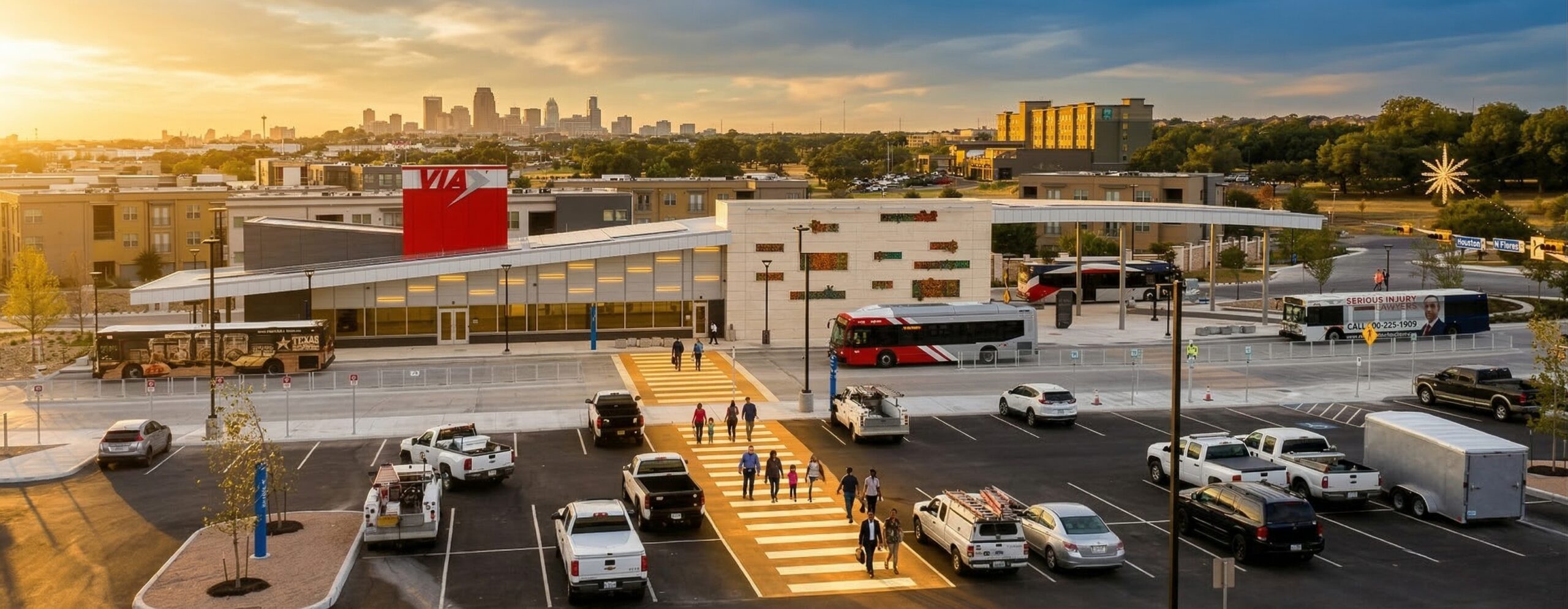 Brooks Transit Center serving Southside riders