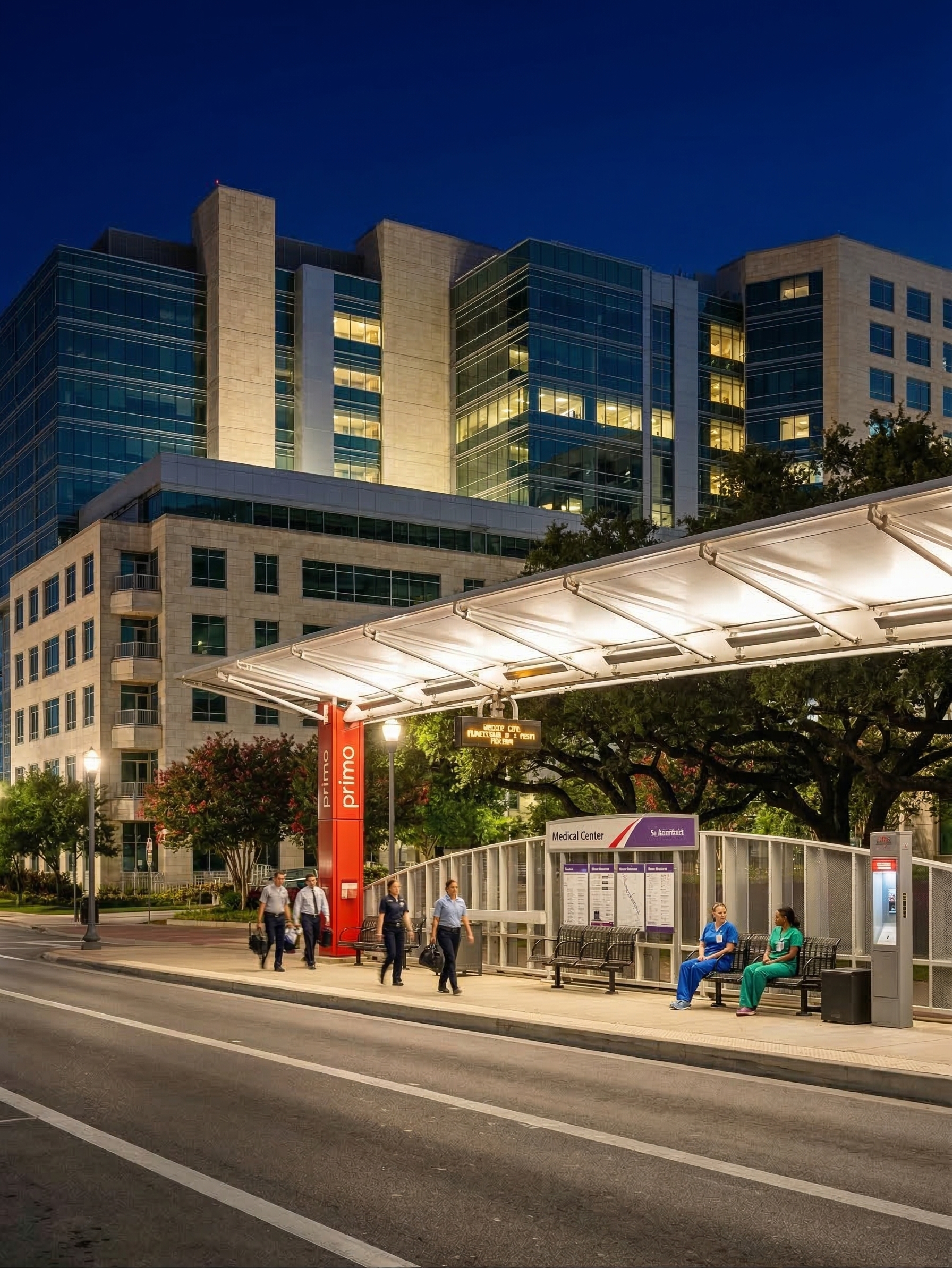 Medical Center transit access for riders and workers