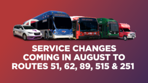 Board adopts Service Changes to be implemented August 24, 2026