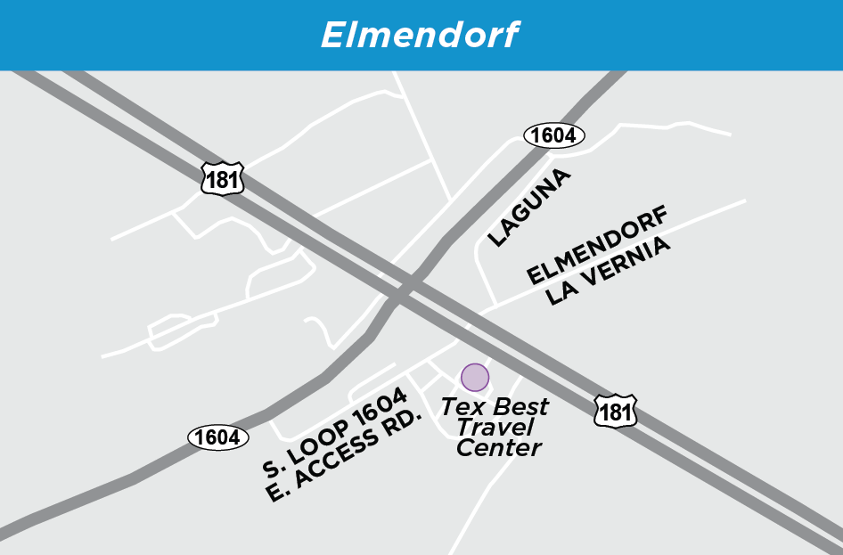 Link Southeast Elmendorf map