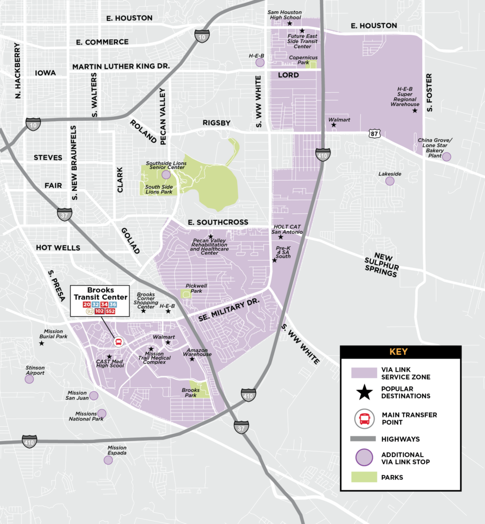 Link Southeast Zone Map OCT26