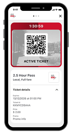 go via new ticket