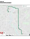 Route 20 Map - January 2026 Service Changes