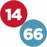 Routes 14 and 66 Routes 14 and 66 Pair alignment