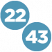 Route 22-43 Icon