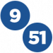 Route 9-51 Icon